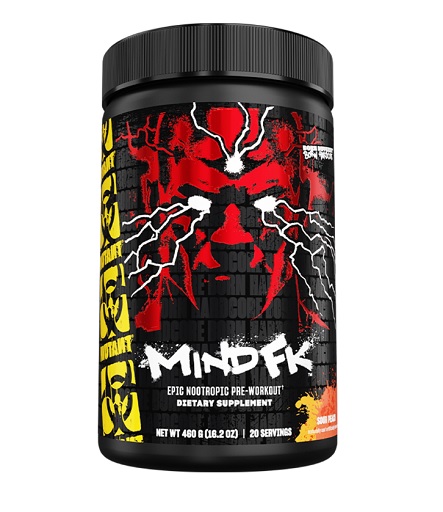 Mutant Mind FK Epic Nootropic Pre-Workout 460g Sour Peach