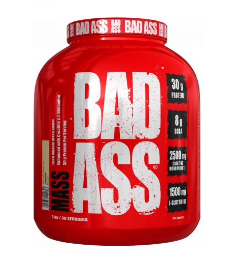 BAD ASS MASS - 3kg Cookies & Cream *NEU