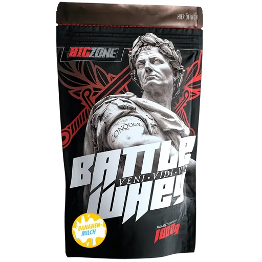 Big Zone Battle Whey 1000g Milch mit Honig