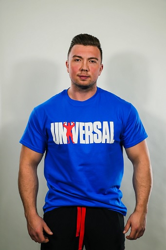 Universal Animal T-Shirt Blue '77 L