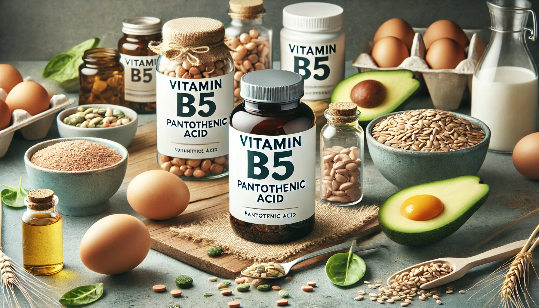 ➥ Vitamin B5