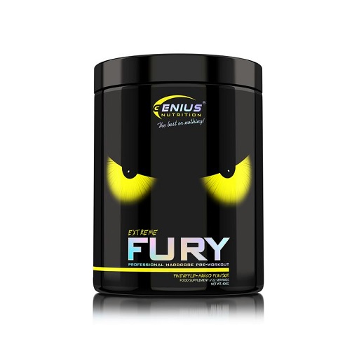 Genius Nutrition Fury Extreme 400g Kiwi-Strawberry