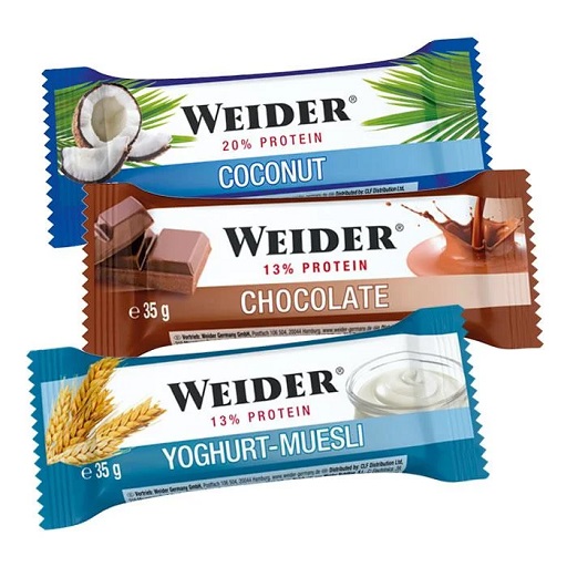 Weider BAR 24 x35g Chocolate