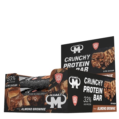 Mammut Crunchy Protein Bar 12x45g Almond Brownie