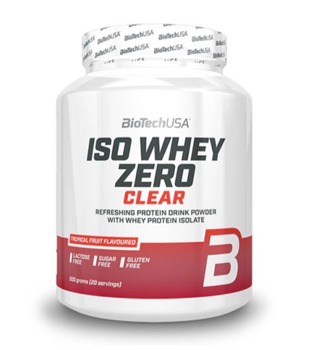 BioTech Iso Whey Zero Clear 500g Pirsich-Eistee