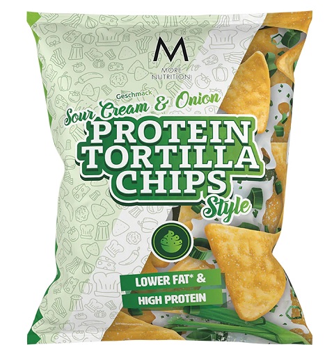 More Nutrition Protein Tortilla Chips 6er Box Paprika