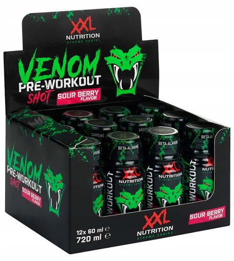 XXL Nutrition Venom Shot 12x60ml Zitrone Limone