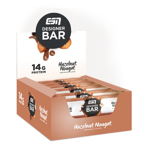 ESN Designer Bar Box 12x45g Peanut Caramel