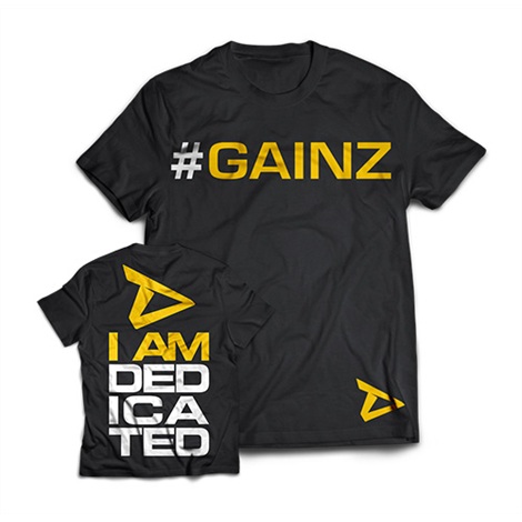 Dedicated T-Shirt "#Gainz" M