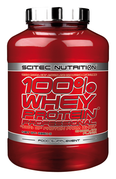 Scitec 100% Whey Professional 2350g Kiwi-Banane