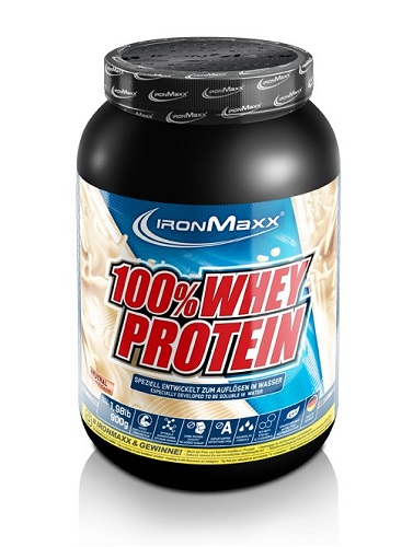 IronMaxx 100% Whey Protein - 900g Himbeere