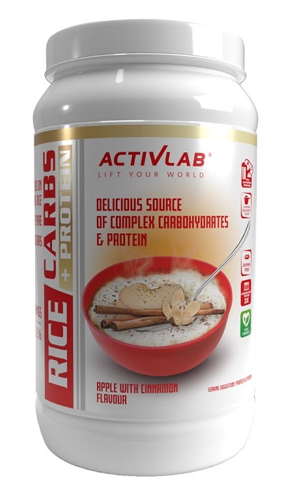 Activlab Rice Carbs&Protein 1000g Apfel Zimt