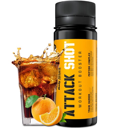 Body Attack Attack Shot 20 x 60ml Orange Cola