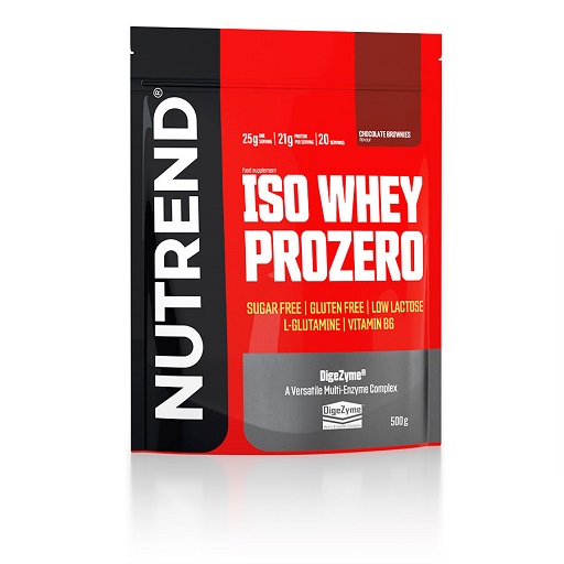 Nutrend ISO WHEY PROZERO 500g vanilla pudding