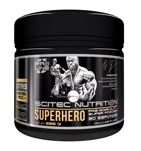 Scitec Superhero 285g Red Chai Latte