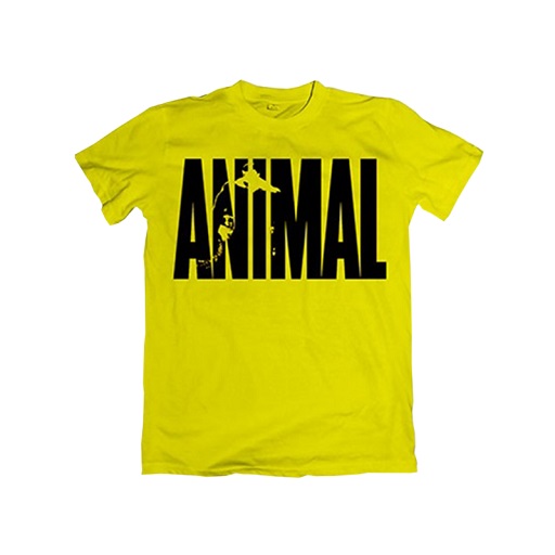 Universal Animal T-Shirt "Iconic" yellow S