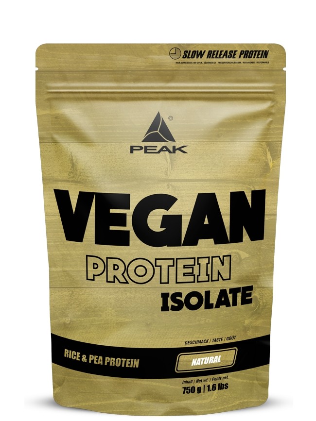 Peak Vegan Protein Isolate 750g Hazelnut