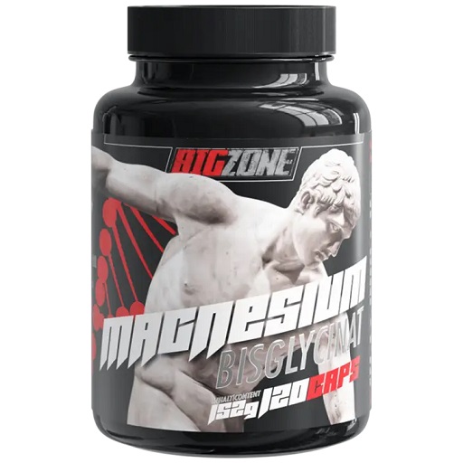 Big Zone Magnesium Bisglycinat 120 Kapseln