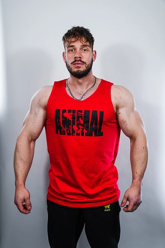 Universal Animal Iconic Tank Top Red L