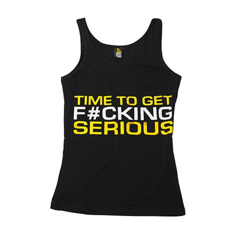 Dedicated Women Tank "Time To Get Serious" M