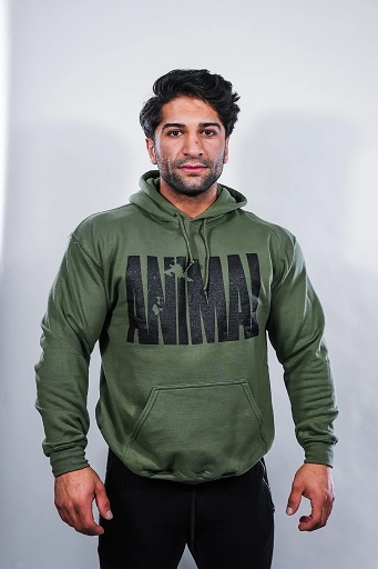 Universal Animal Hooded Sweater Military M