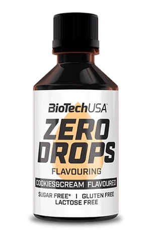 Biotech Zero Drops 50ml Vanilla