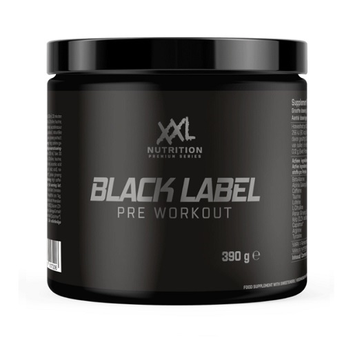 XXL Nutrition Black Label Pre Workout 390g Rote Früchte