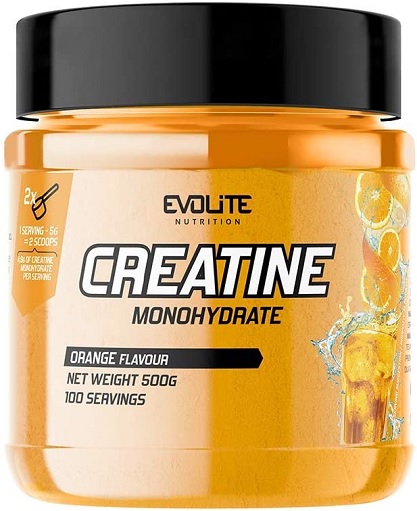 Evolite Nutrition - Creatine 500g Green Apple