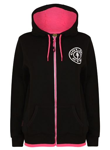 Gold´s Gym GGLSWT017 -Ladies Zip Hoodie XS